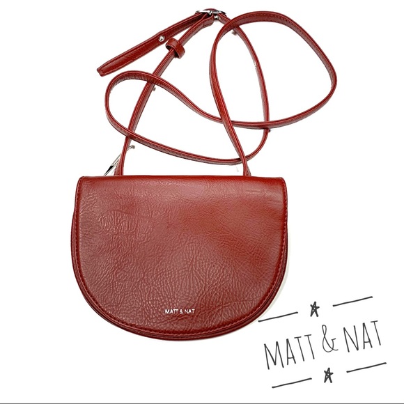Matt & Nat Handbags - Matt & Nat OPIA Saddle Crossbody Bag